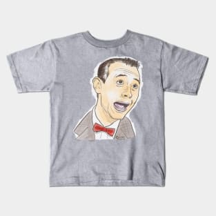 Pee Wee Herman - Paul Reubens Tribute Tee Kids T-Shirt